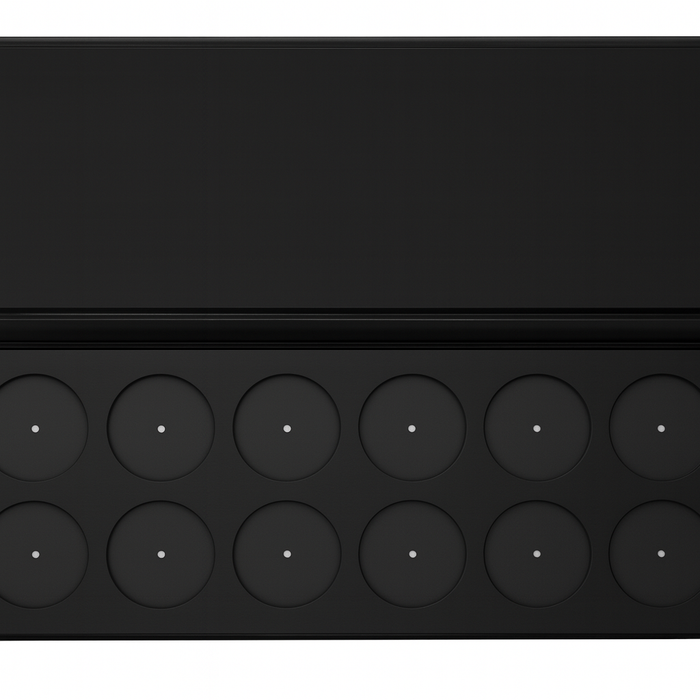 Elan Makeup Studio 12 Pan Empty Magnetic Palette for Custom Makeup Collection