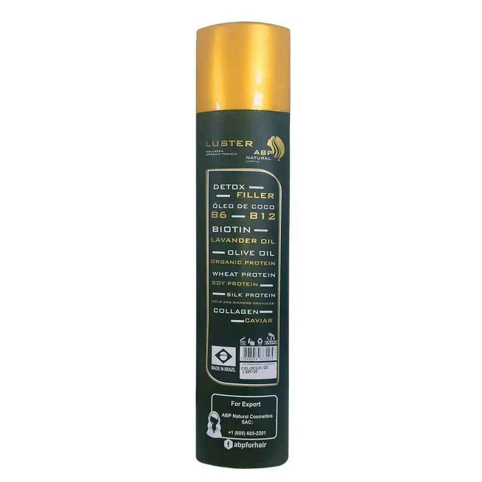 Abpnatural Cosmetics Luster Collagen Organic Brazilian Hair Treatment 1000 ML - DOKAN