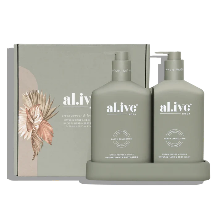 Al.ive Hand & Body Duo - Green Pepper & Lotus