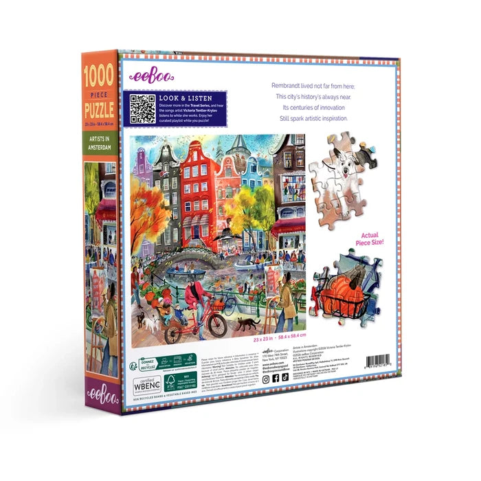 Artists in Amsterdam | 1,000 Piece Jigsaw Puzzle