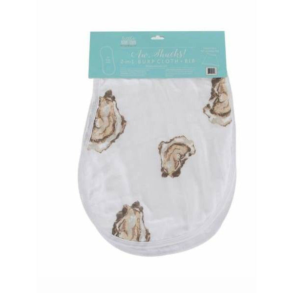 Aw Shucks Oyster Burp Cloth/Bib