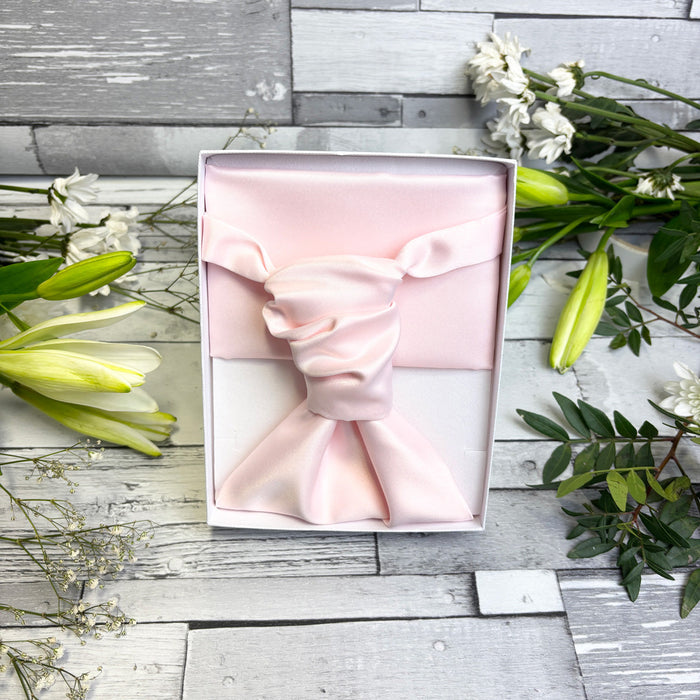 Baby Blush Wedding Cravat