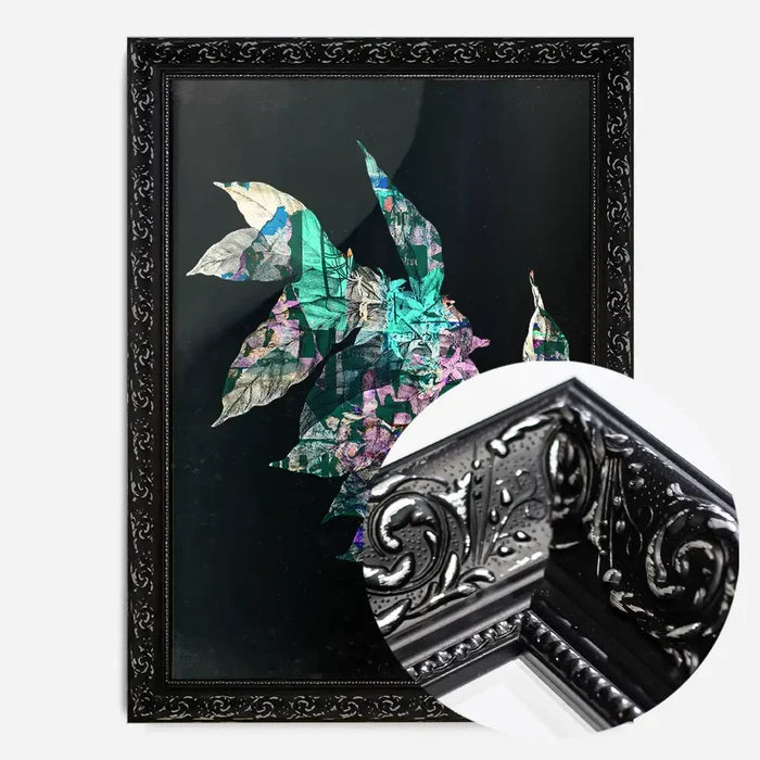 21x30cm | 8¼ x 11¾in / Black Ornate Frame