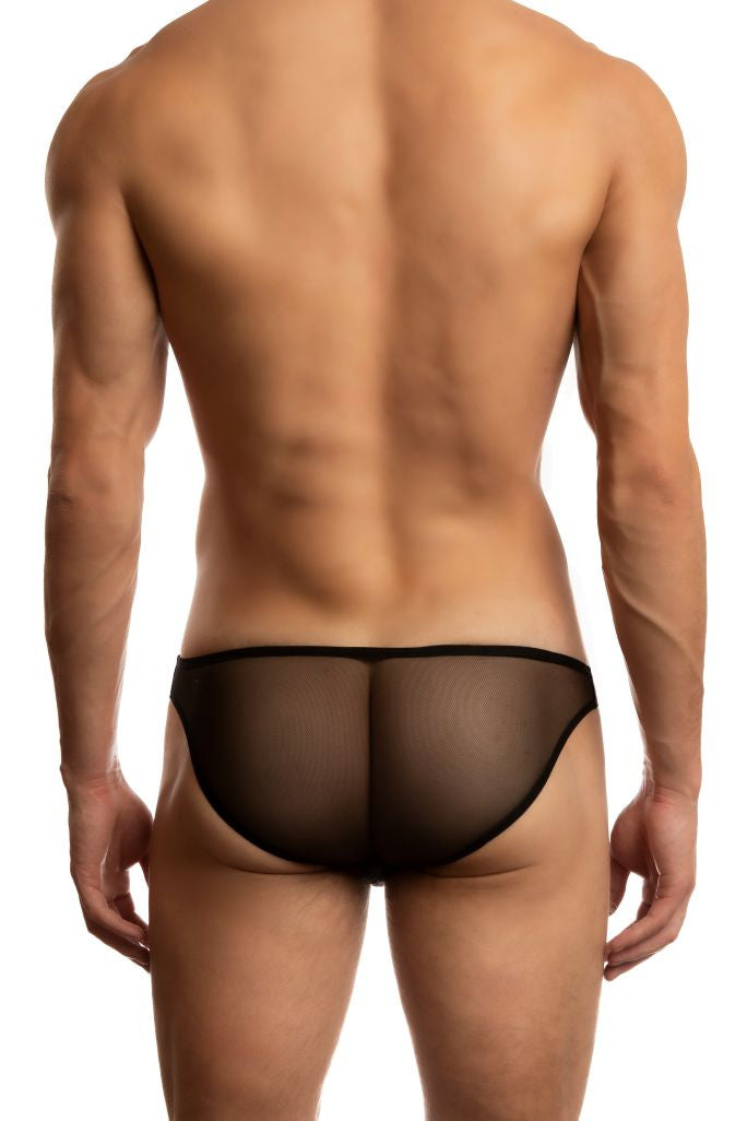 Jack Adams Breeze All Over Mesh Swim Brief in black - premium, fashionable and fun swimsuits, swim briefs, swim trunks and swim bikinis