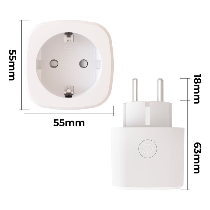 Calex Smart Plug - Energy Meter - BE/FR