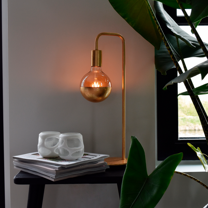 Calex Top Mirror LED Bulb - E27 - G95 - Gold