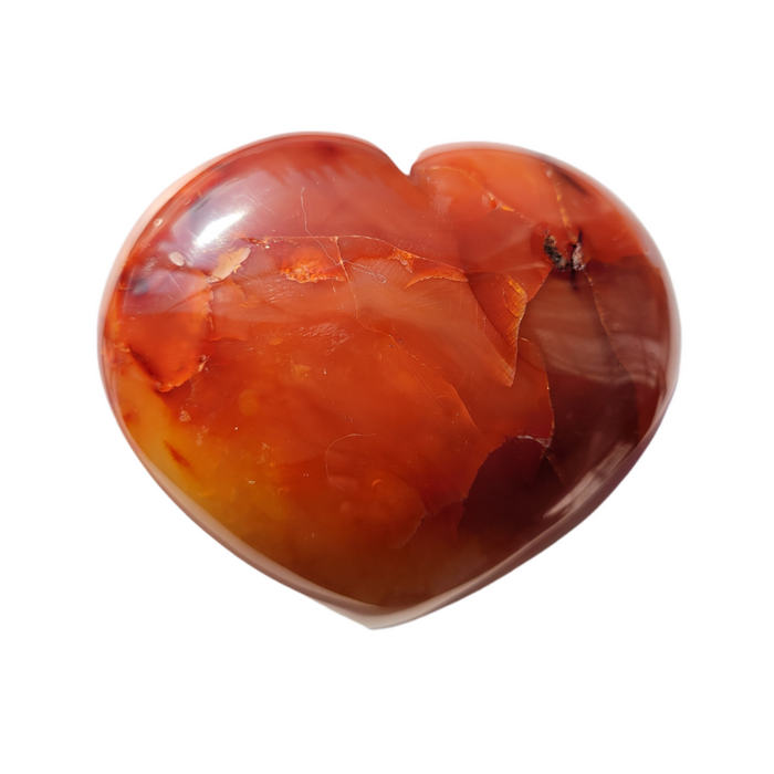 Carnelian Heart Large