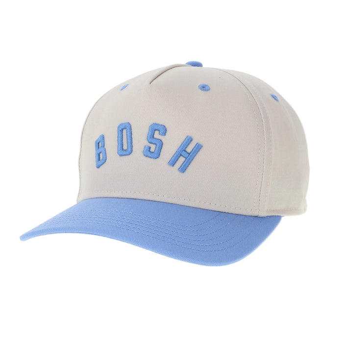 Carolina Blue and Beige BOSH Baseball Hat - Main View - Legacy