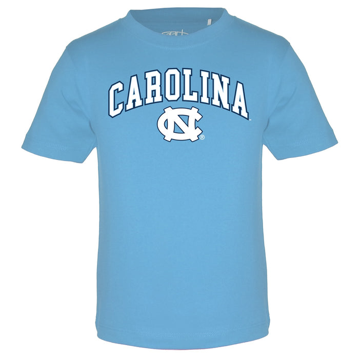 Carolina Tar Heels Toddler Light Blue T-Shirt by Garb - Main View - Garb