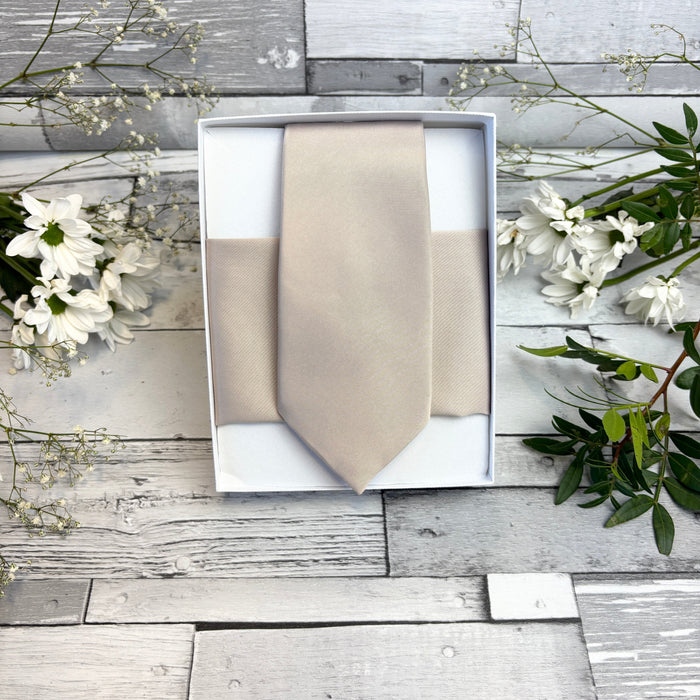 Champagne Wedding Tie