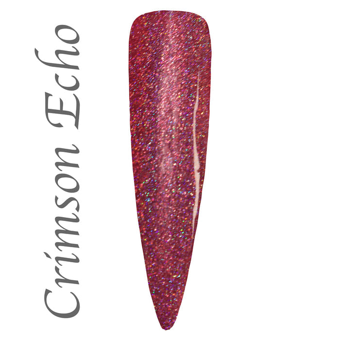 Crimson Echo From The Witching Hour Collection Holographic HEMA & TPO FREE Gel Polish