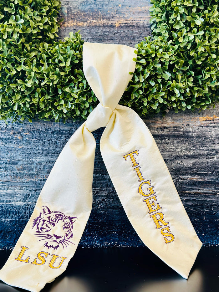 Custom Wreath Sash