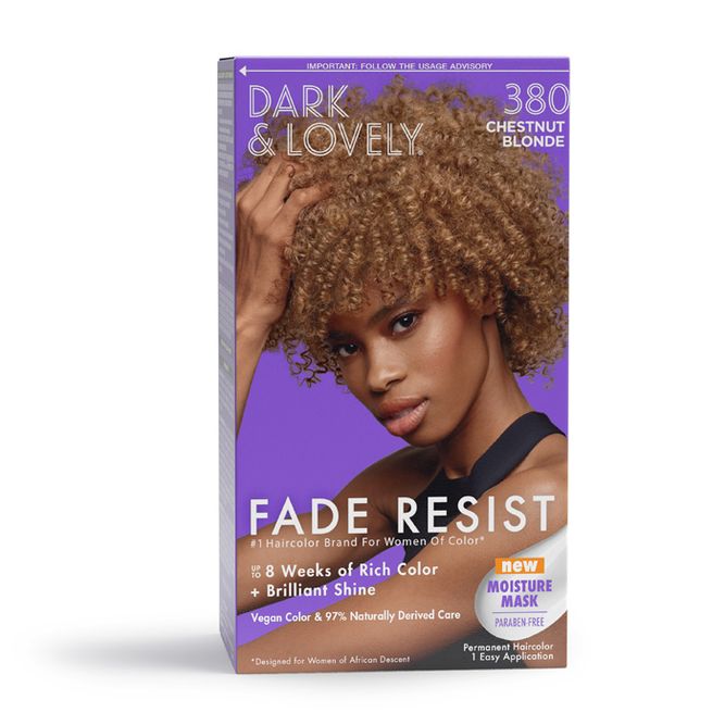 Dark & Lovely Fade Resist Rich Conditioning Hair Color 380 - Chestnut Blonde