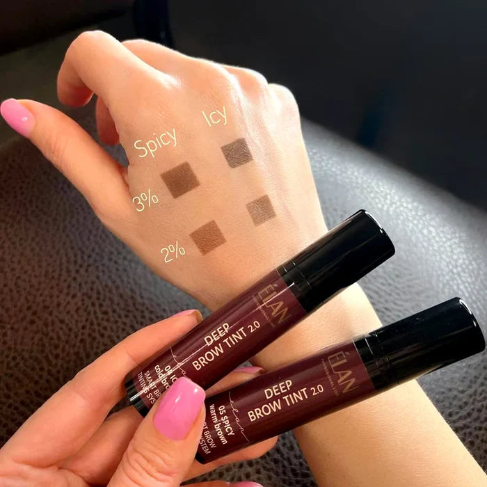 ÉLAN - Deep Brow Tint 2.0 - 05 SPICY warm brown (Pump Bottle) *EXPIRY 08/26*