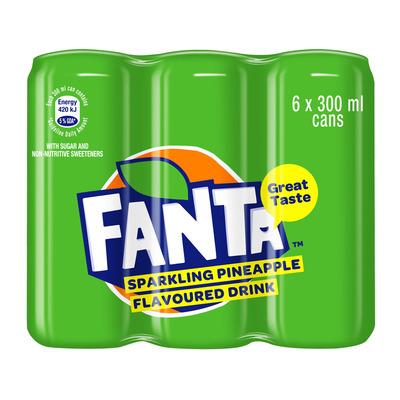 Fanta-Sparkling Pineapple (6x330ml) | | USA's #1 Source for South African Foods - AubergineFoods.com