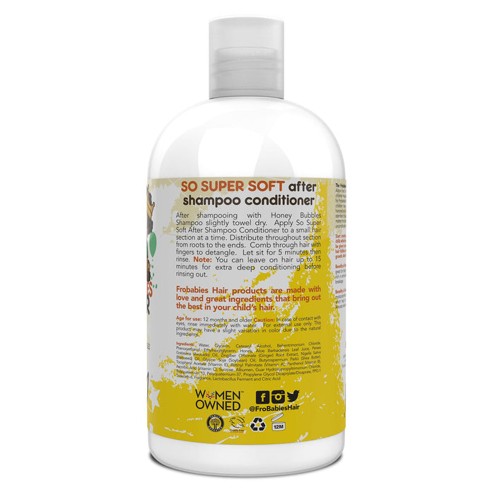 FRO BABIES HAIR So Super Soft After Shampoo Conditioner 12oz