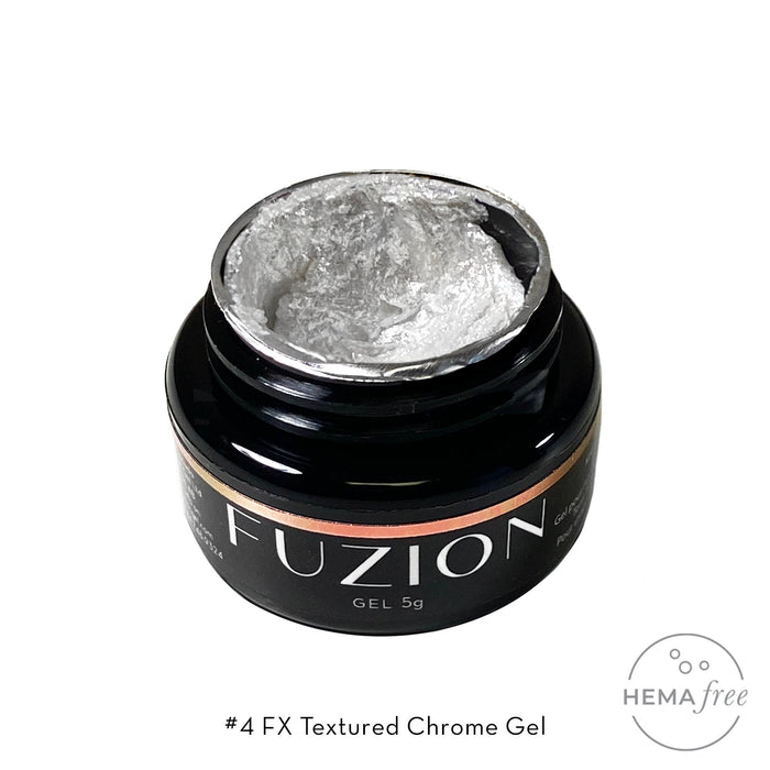 FX Textured Chrome Gel | Shade #4 - 5g Jar | Fuzion