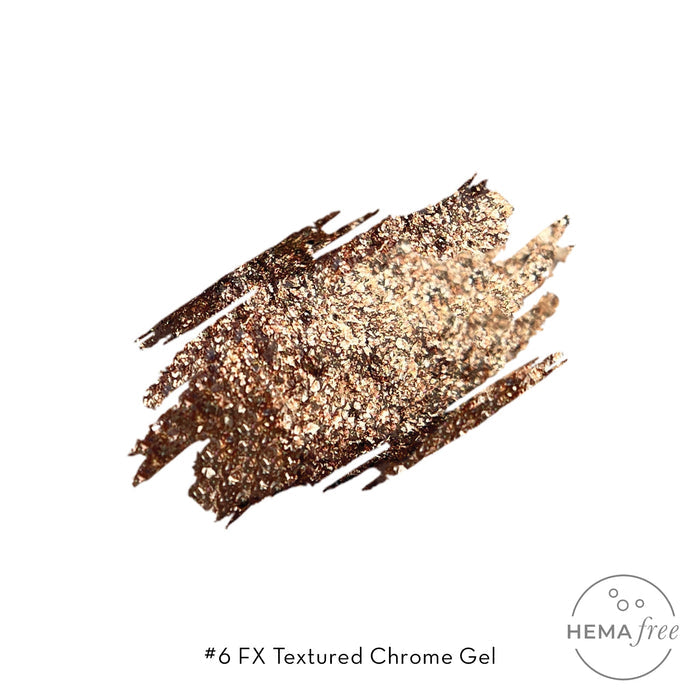 FX Textured Chrome Gel | Shade #6 - 5g Jar | Fuzion