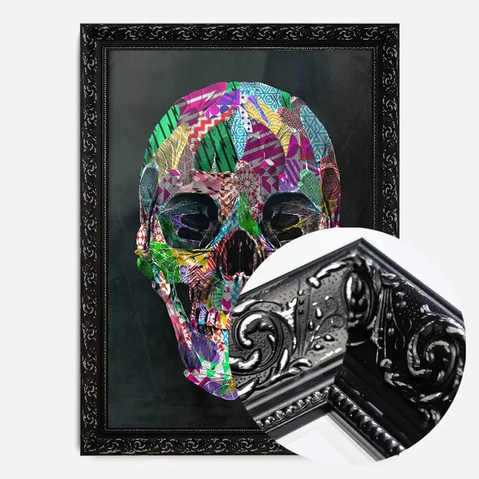 21x30cm | 8¼ x 11¾in / Black Ornate Frame