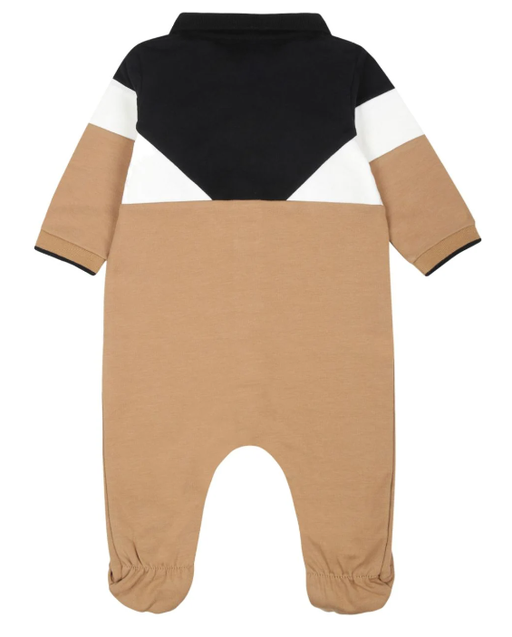 HUGO BOSS logo-print babygrow