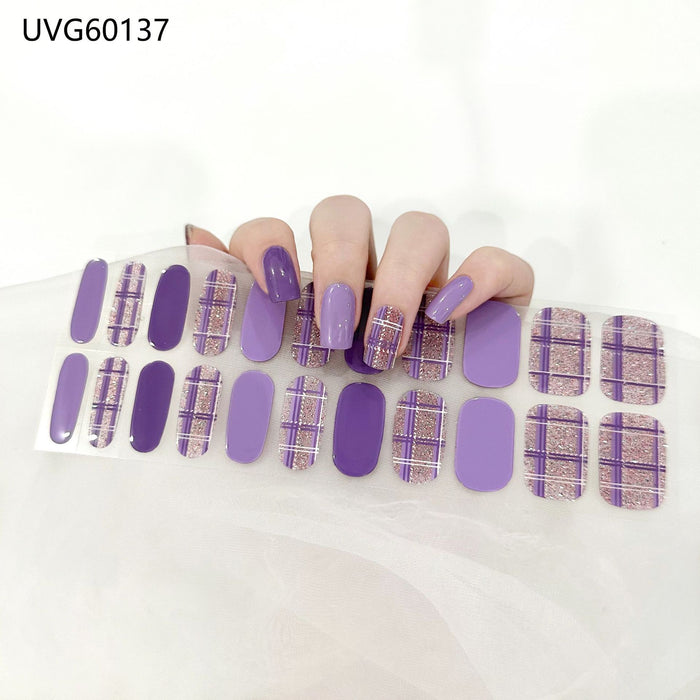 ins UV gel nail sticker UVG60137