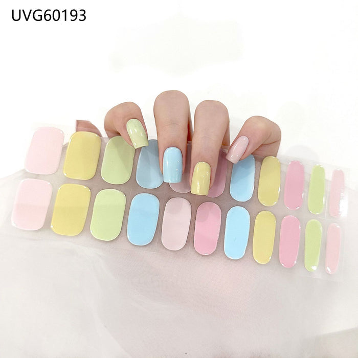 ins UV gel nail sticker UVG60193