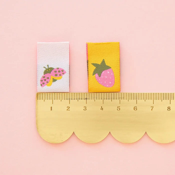 Joyful June Multipack Woven Sewing Quilting Knitting Labels