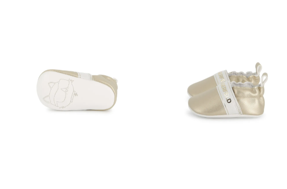KARL LAGERFELD KIDS logo-print slippers