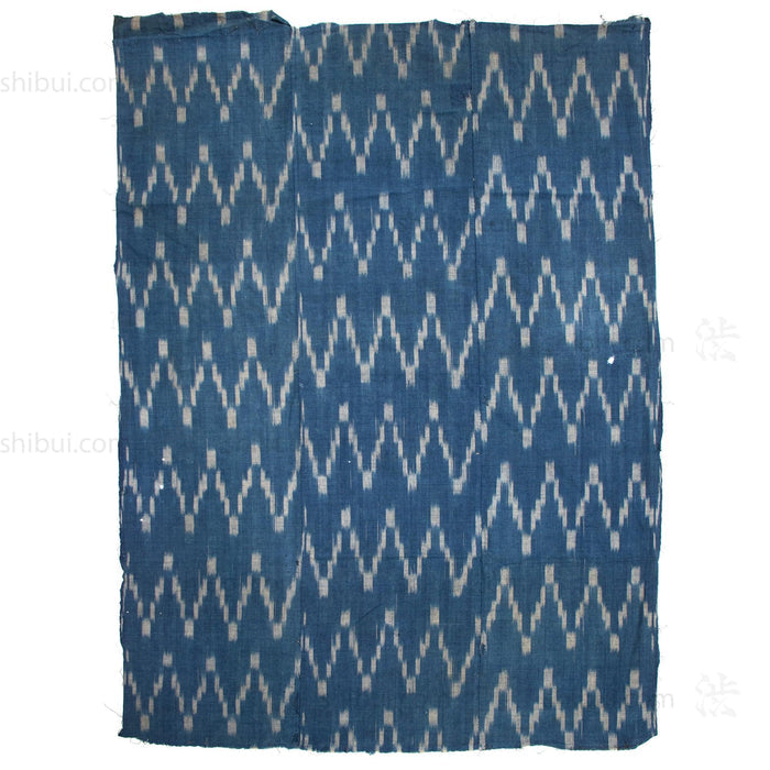 Kasuri Three Panel | Japanese Indigo Cotton