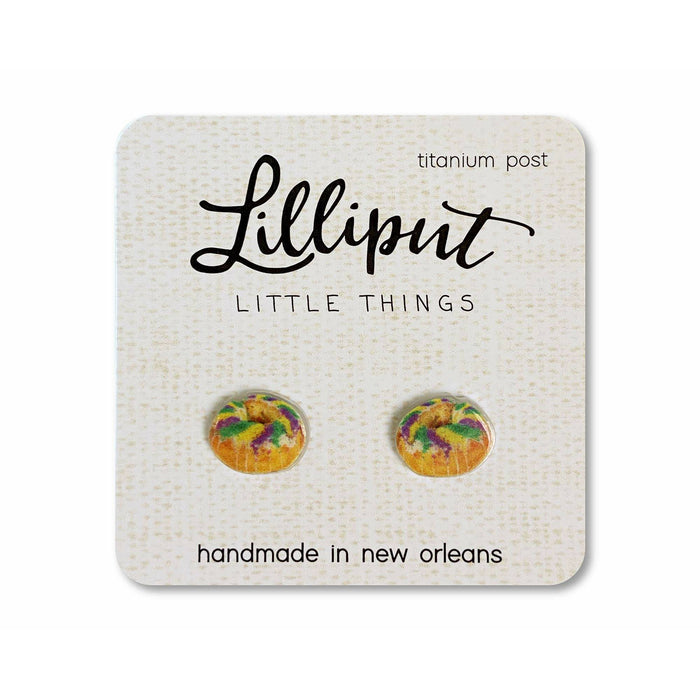 King Cake Earrings