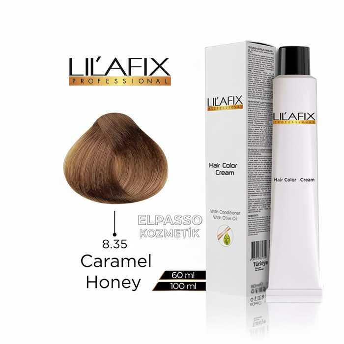 Lilafix Professional Hair Color Cream 8.35 Caramel Honey 100ml