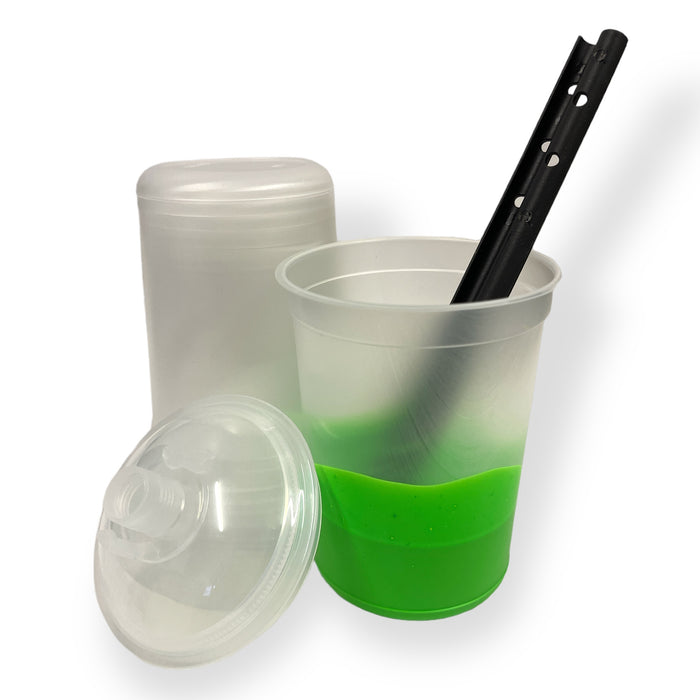 LiME LiNE Disposable Paint Spray Gun Cup Lids and Liners - Pack of 50