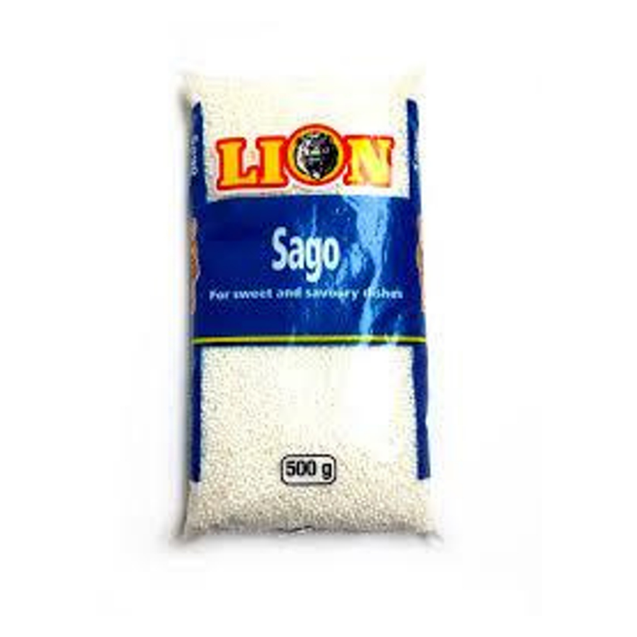 Lion Sago (500 g) | Food, South African | USA's #1 Source for South African Foods - AubergineFoods.com