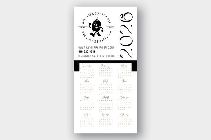 Logo Calendar Magnet