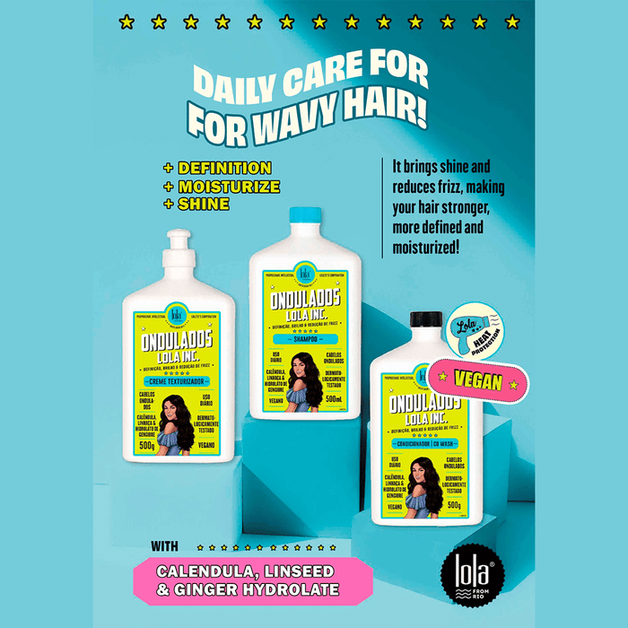 Lola from Rio Ondulados Texturizing Cream For Wavy Hair 500g - Beauty Tribe