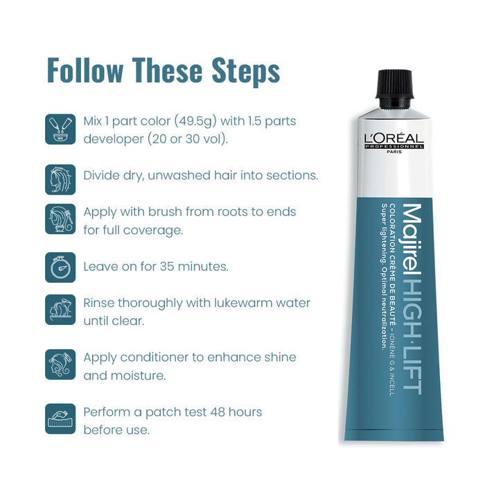 Loreal Majirel Cc 7.11 Colour Tube 60Ml