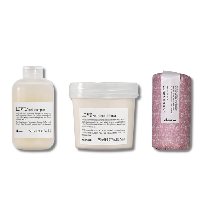 Love Curl Bundle: Define & Enhance Your Natural Curls - Davines hair care at Solvi Salon, Boise, Idaho