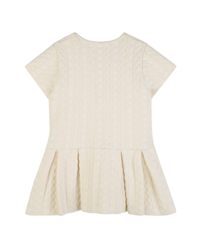 MICHEAL KORS cable-knit buttoned dress