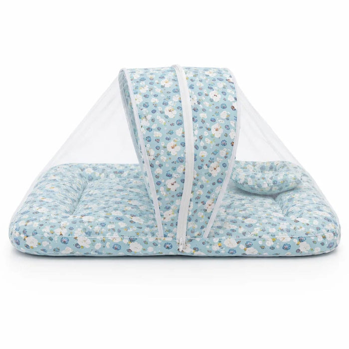 Mosquito Bed Net - Grey - Footprints - 26