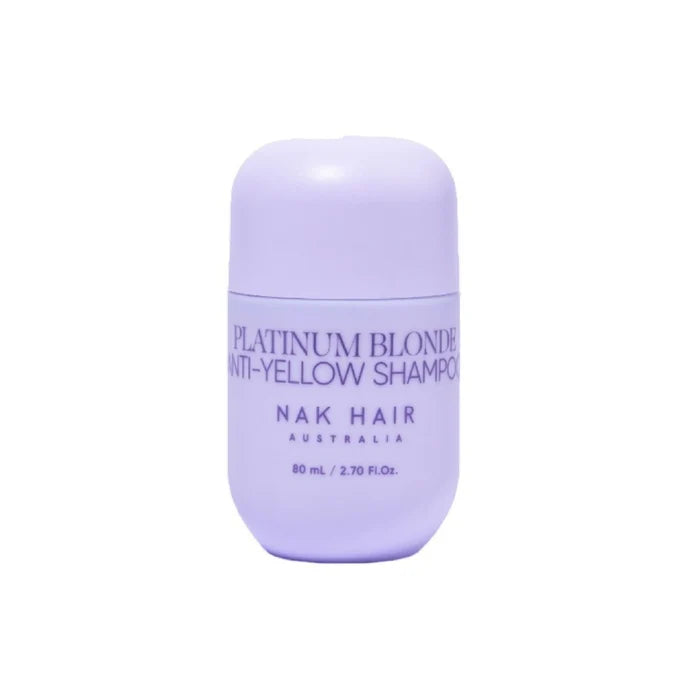 NAK SIGNATURE PLATINUM BLONDE ANTI-YELLOW SHAMPOO 80ML