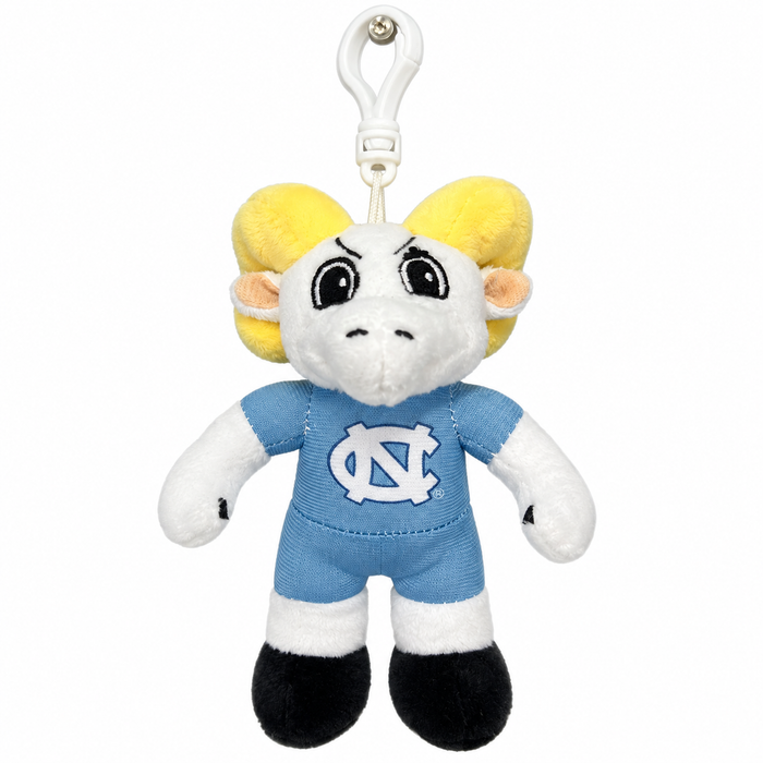North Carolina Mascot Rameses Plush Keychain - Main View - Pennington Bear
