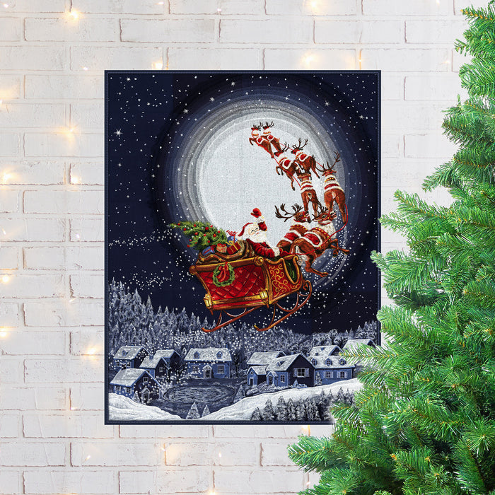 OESD Christmas Flight Tiling Scene by Marcello Corti 80394USB (Digital Download Only)