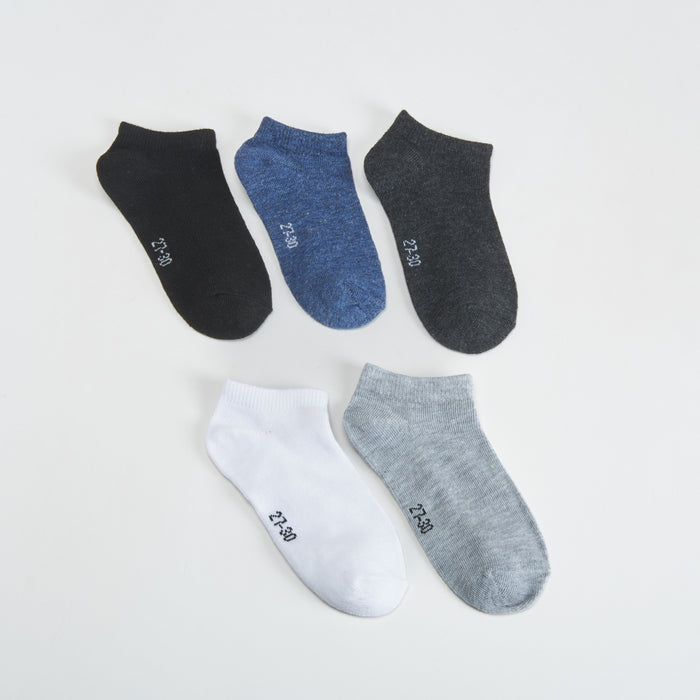 Pack x5 calcetines invisibles básicos MKL