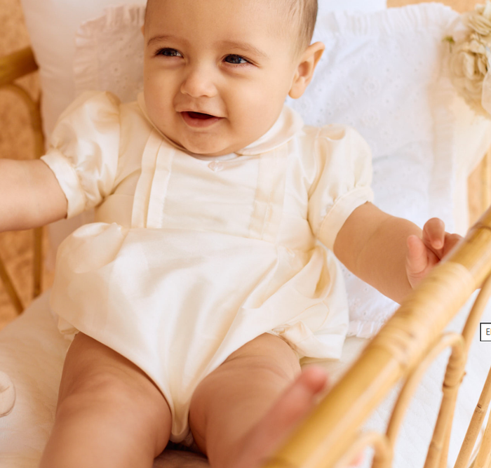 PATACHOU Ivory Satin Baby Shortie