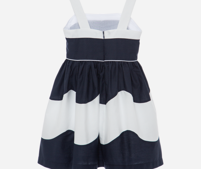 PATACHOU Nav Blue Dress with Details