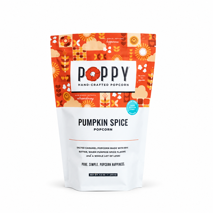 Pumpkin Spice Popcorn - Main View - Poppy Hand-Crafted Popcorn
