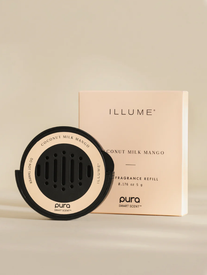 Pura Car Diffuser Refill in Coconut Milk Mango Scents in at Wrapsody