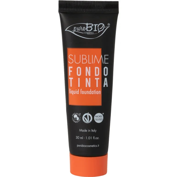 PUROBIO COSMETICS - SUBLIME LIQUID FOUNDATION - 08