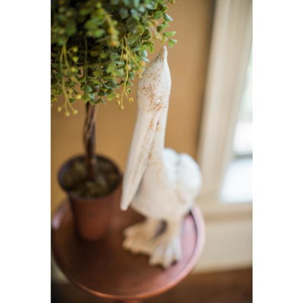 Resin Rustic Pelican - Home Decor
