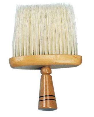Scalpmaster Extra Wide Neck Duster - Wood handle #ND-14 - Palms Fashion Inc.